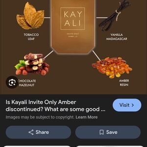 Invite Only Amber Fragrance